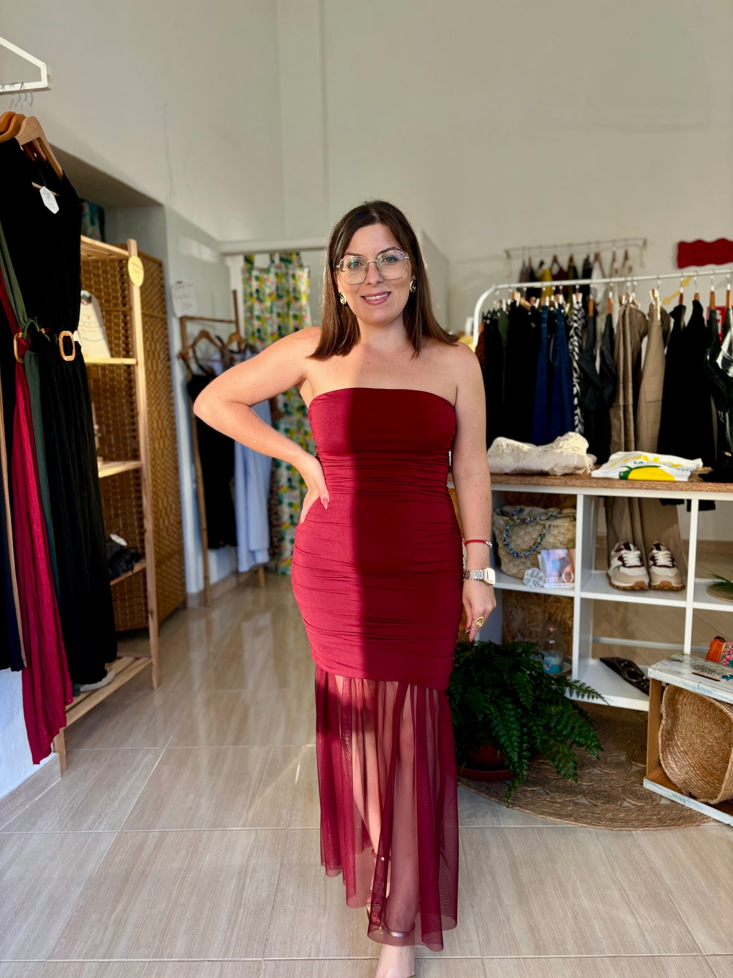 Vestido Tull
