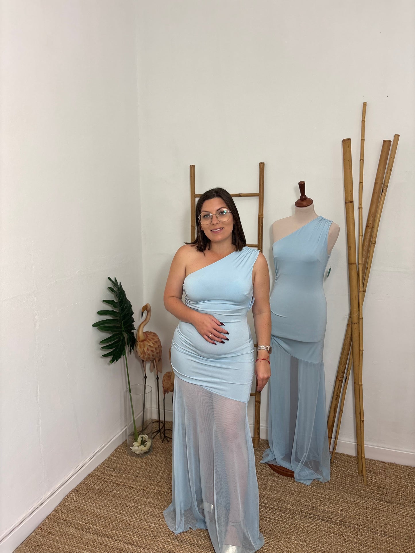 Vestido Azul tul