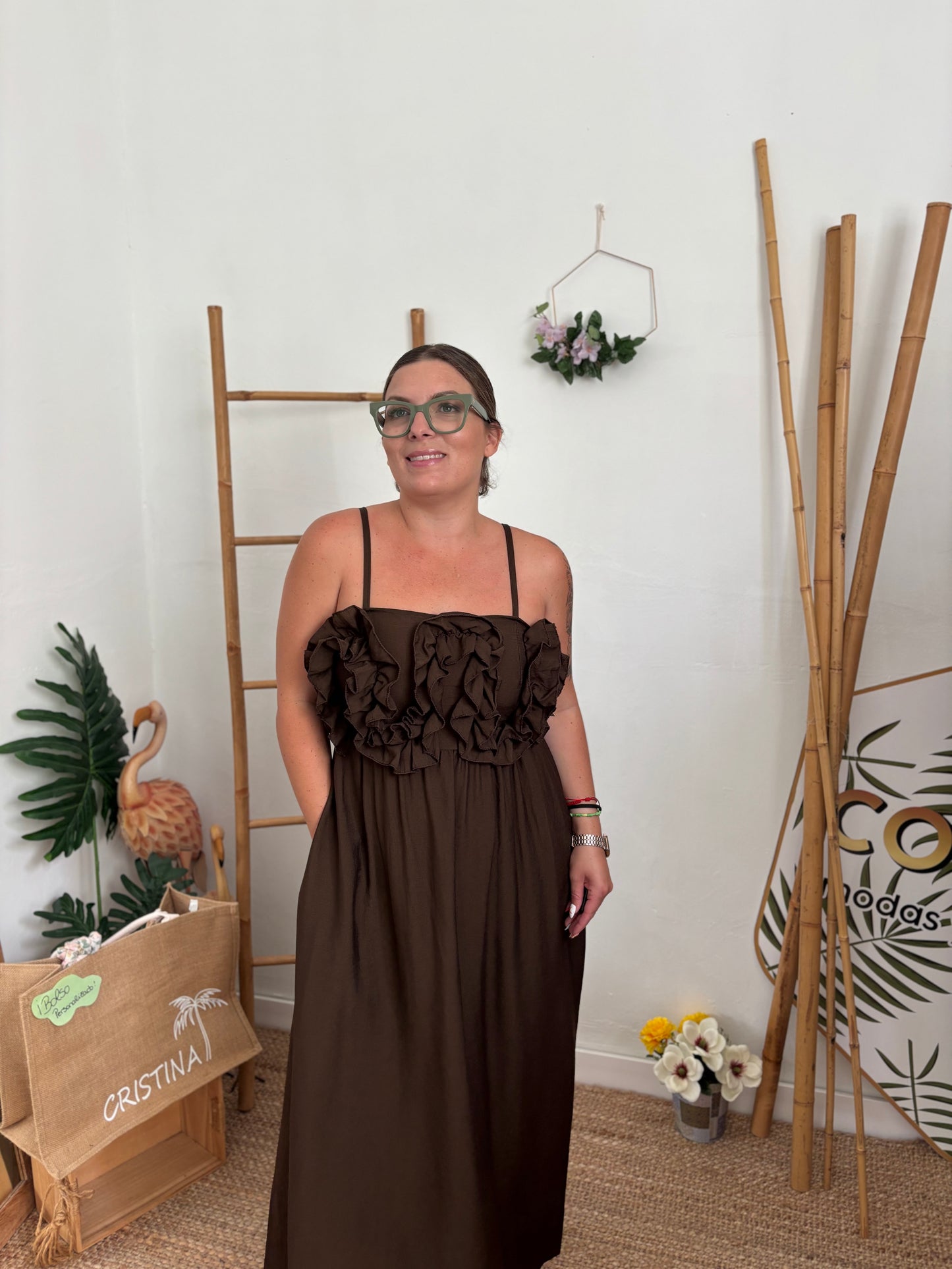 Vestido Plumí