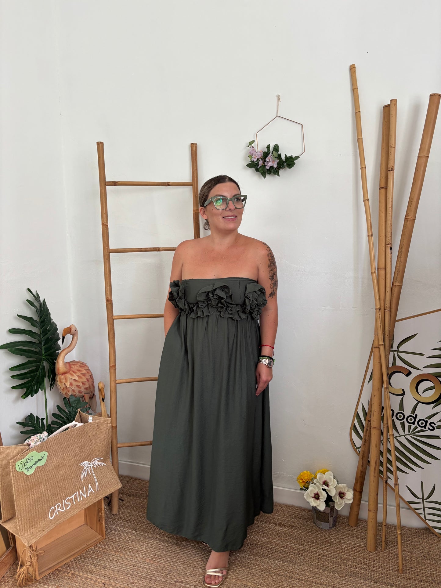 Vestido Plumí