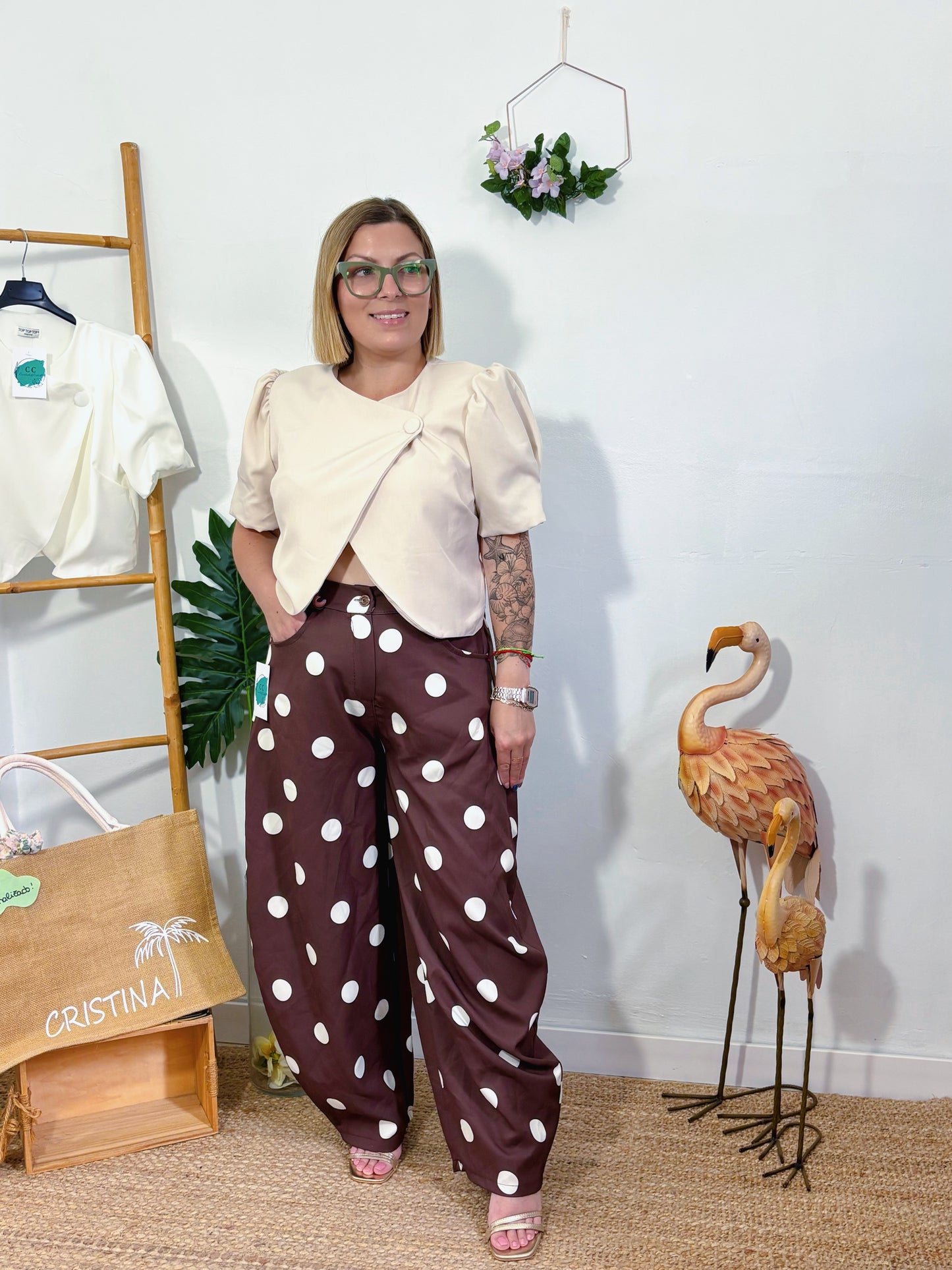 Pantalón Lunares