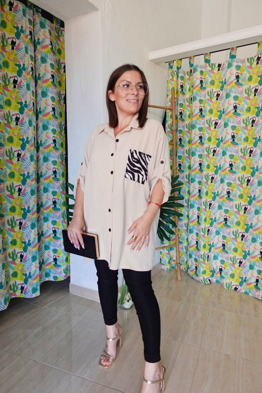 Blusa Zebra