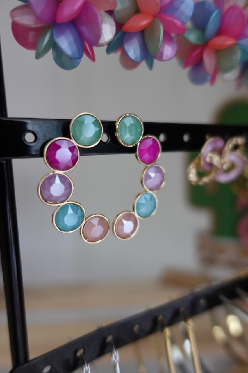Pendientes Flores evento