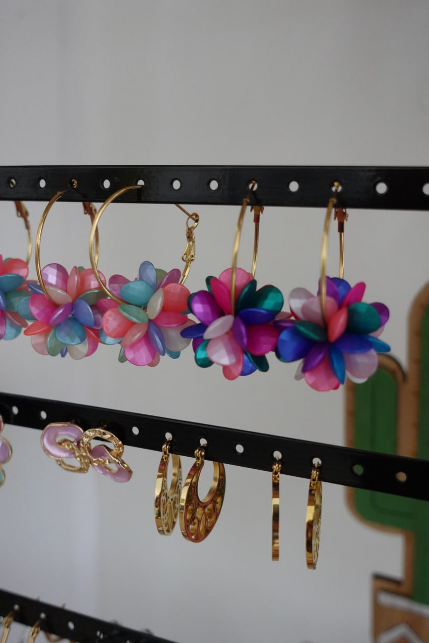 Pendientes Flores evento