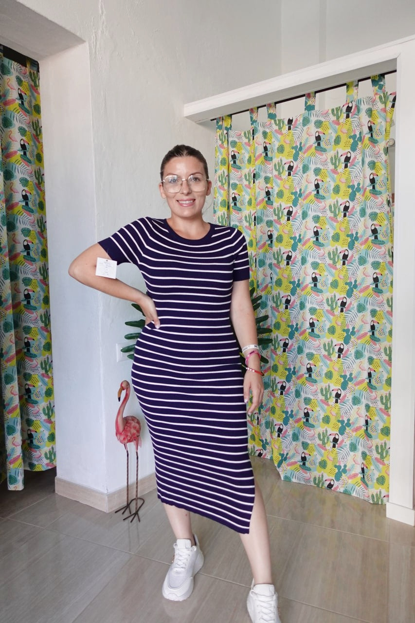 Vestido Rayas