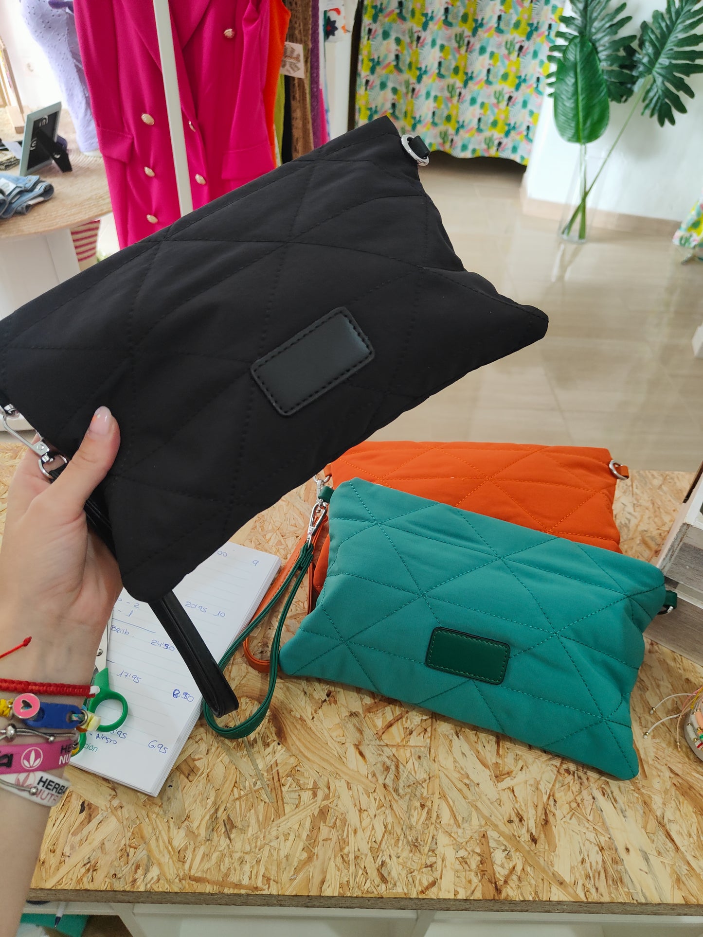 Bolso acolchado