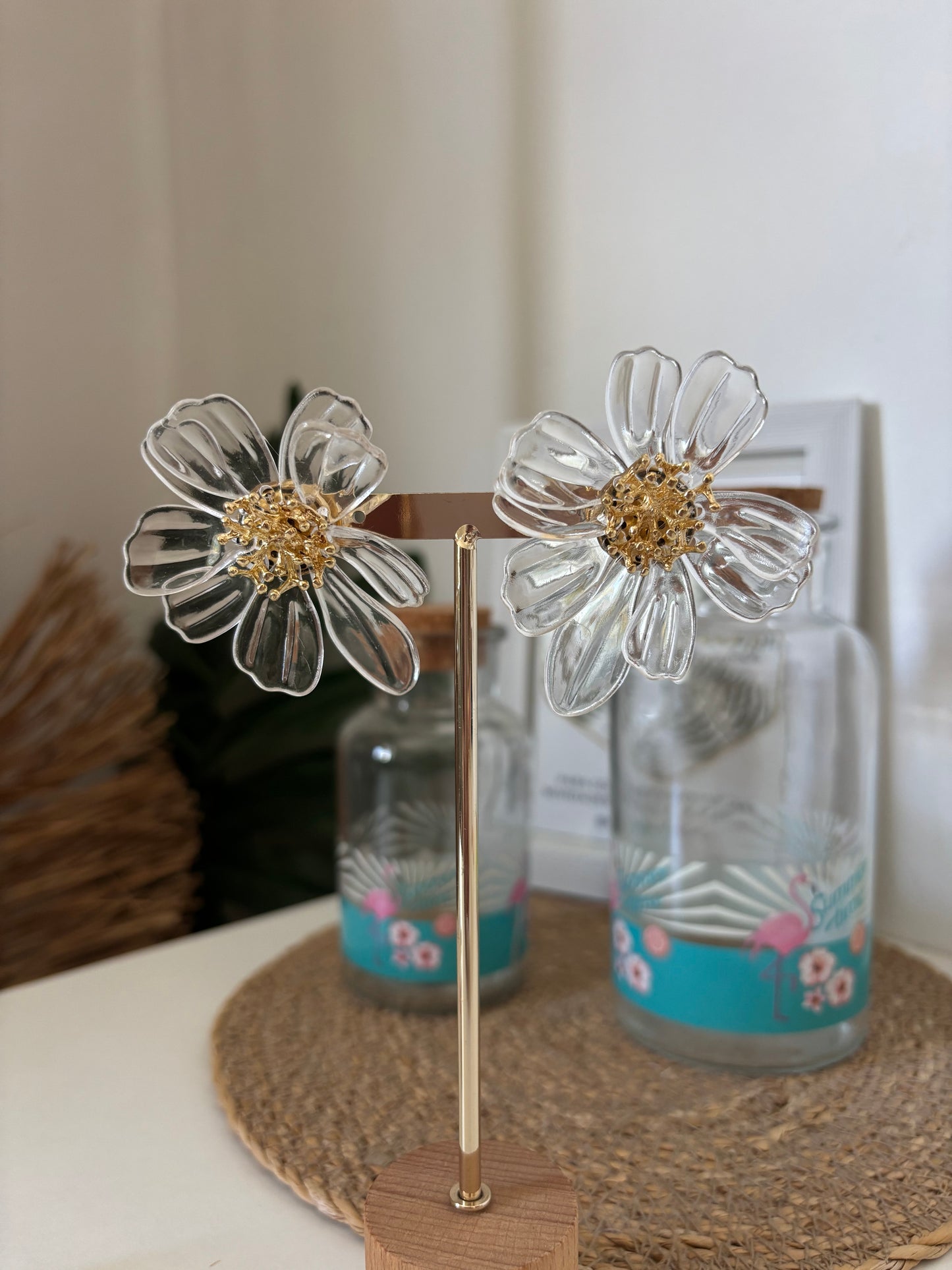 Pendientes cristal